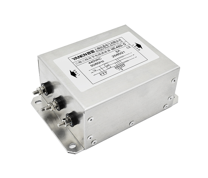 ME460系列双节三相三线电源滤波器 