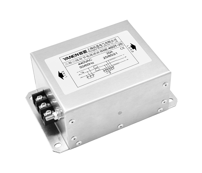 ME460T系列三相三线双节端子式电源滤波器 