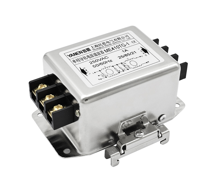 ME410TG系列单相端子导轨式电源滤波器 